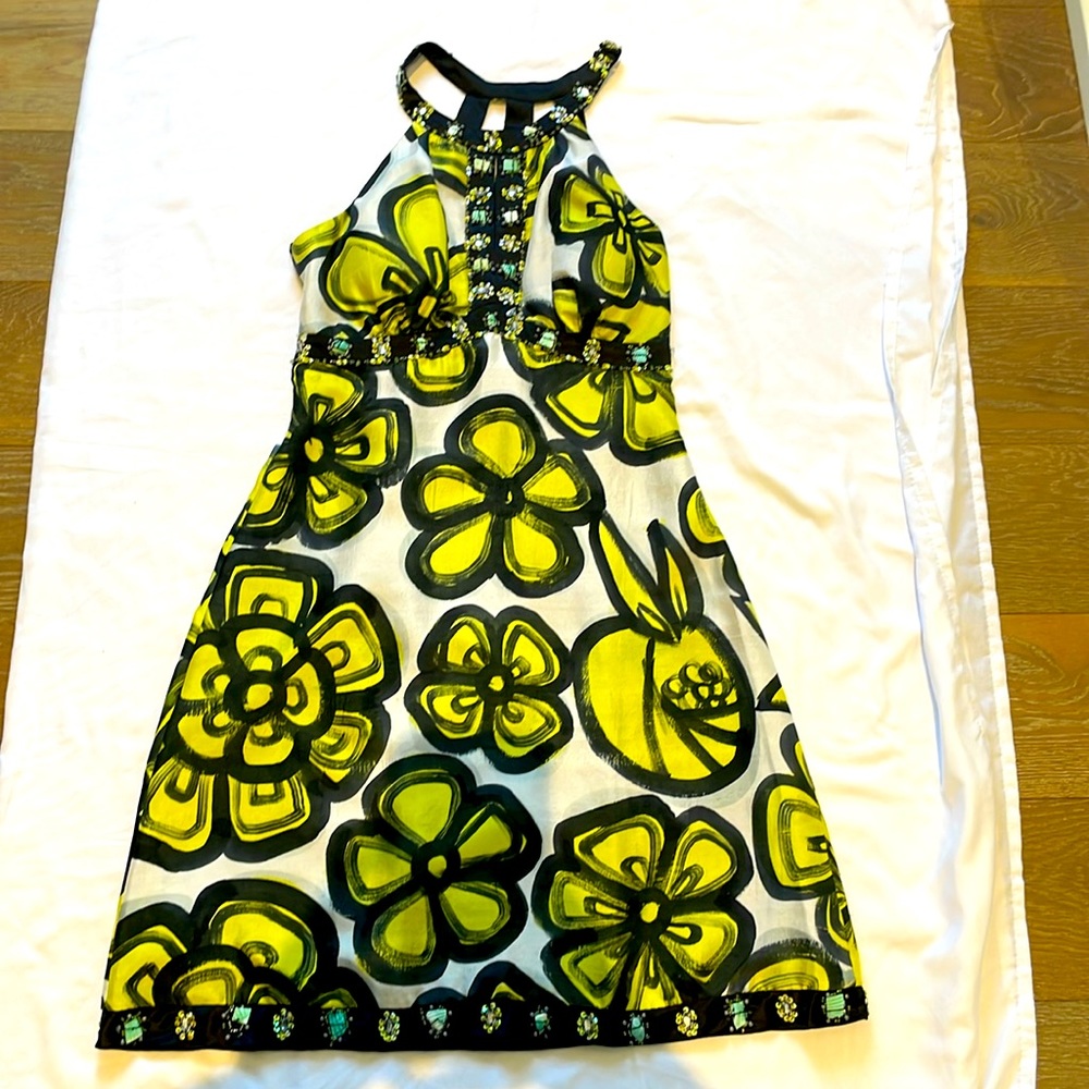 Brand New 100% Silk Summer Dress